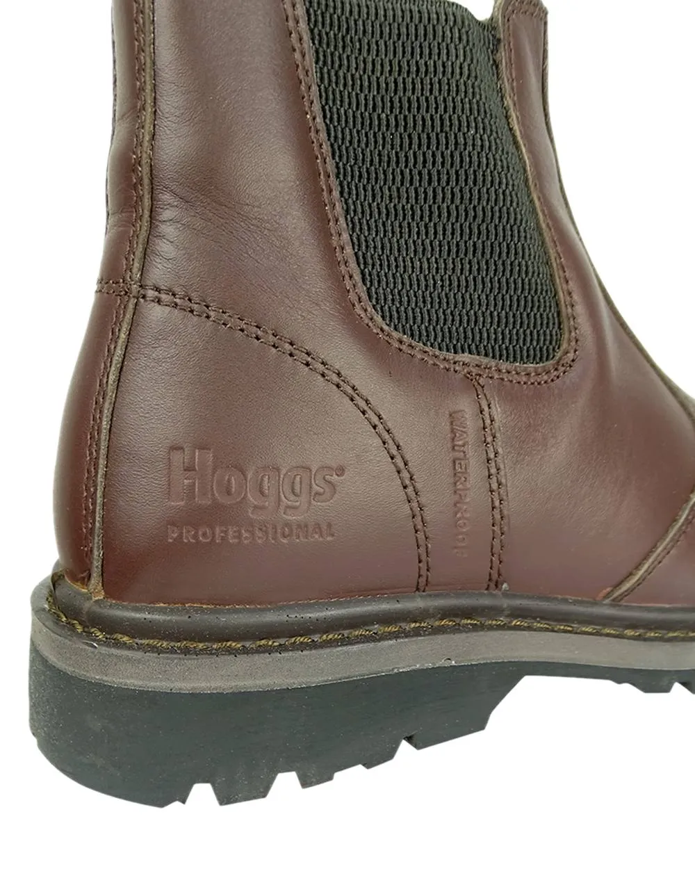 Hoggs of Fife Brown Zeus Safety Dealer Boots