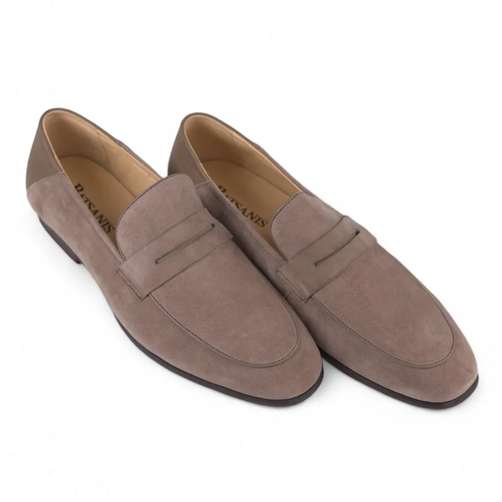 Jonas Taupe Suede Loafers