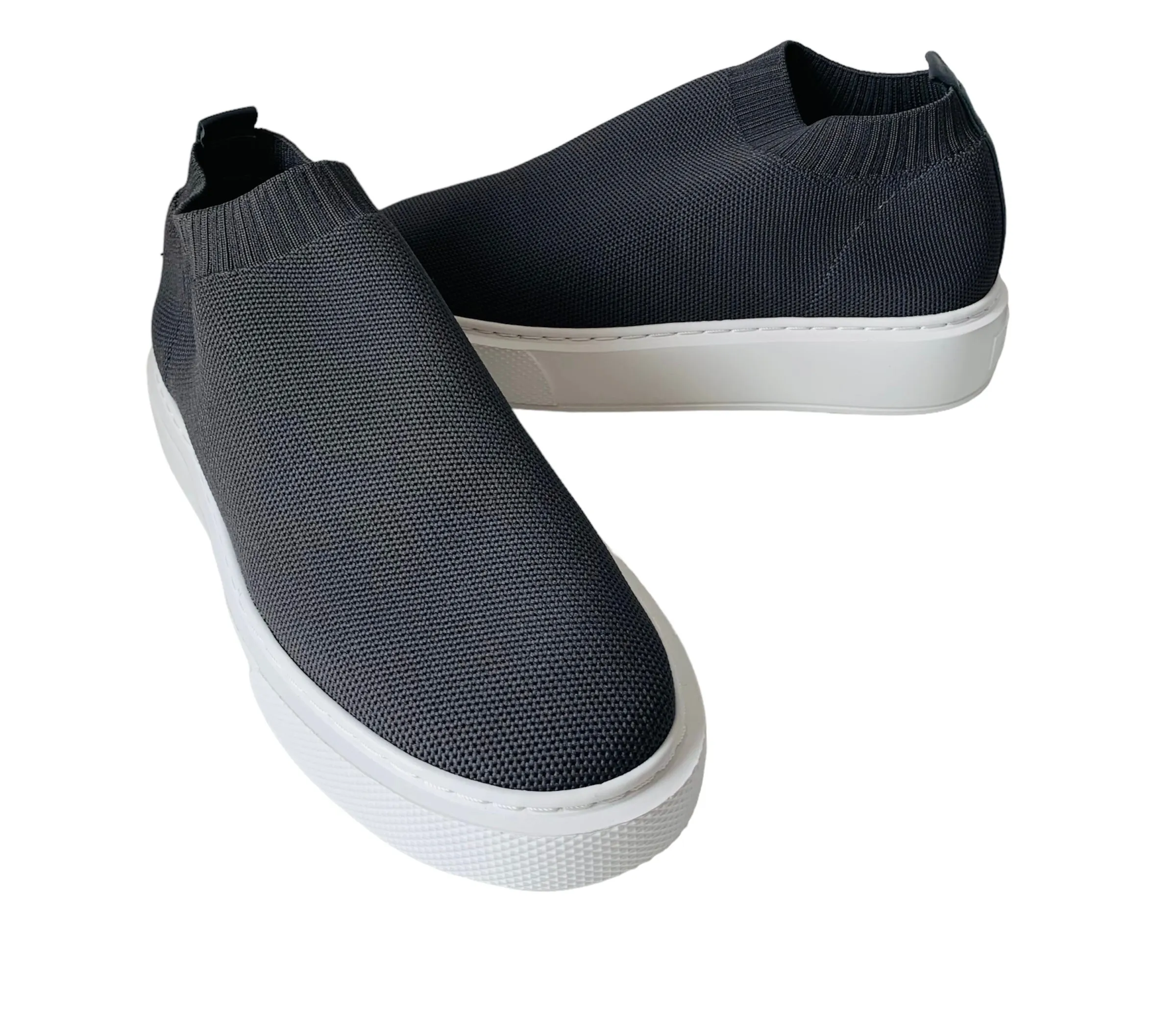 J/Slides Slate Grey Slip On Sneaker New in Box Size 6.5