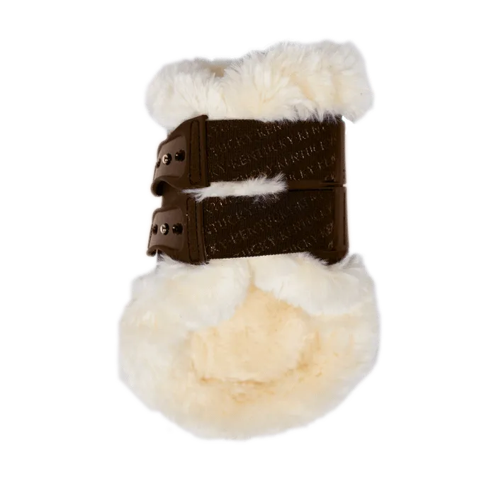 Kentucky Vegan Sheepskin Fetlock Boots Elastic