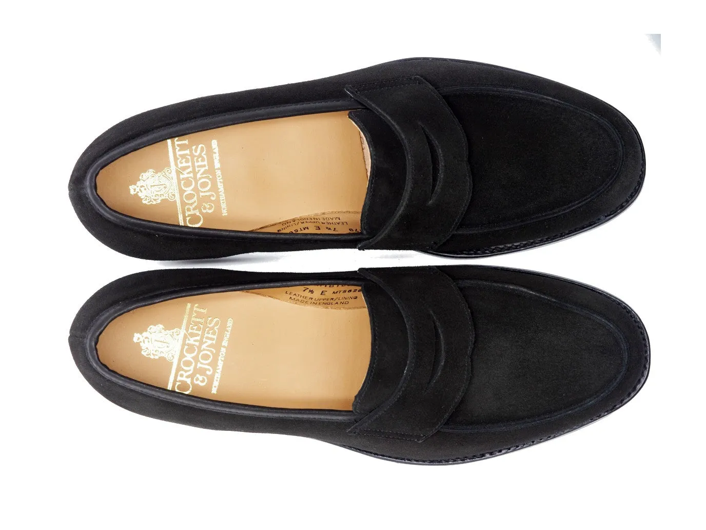 Kirribilli Black Calf Suede