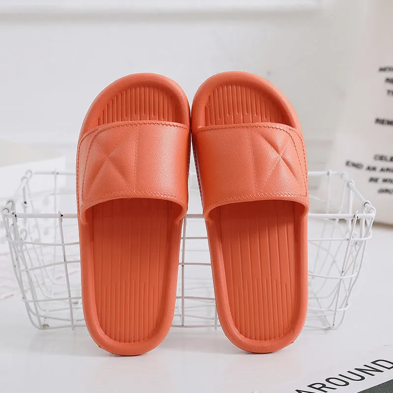 Lightweight Couple Men's Home Indoor Soft-soled Sandals And Slippers Women