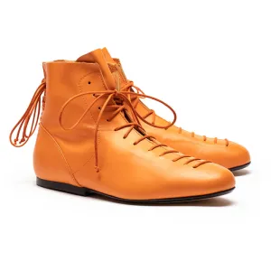 MAGRITTE Tangerine | Leather Boot