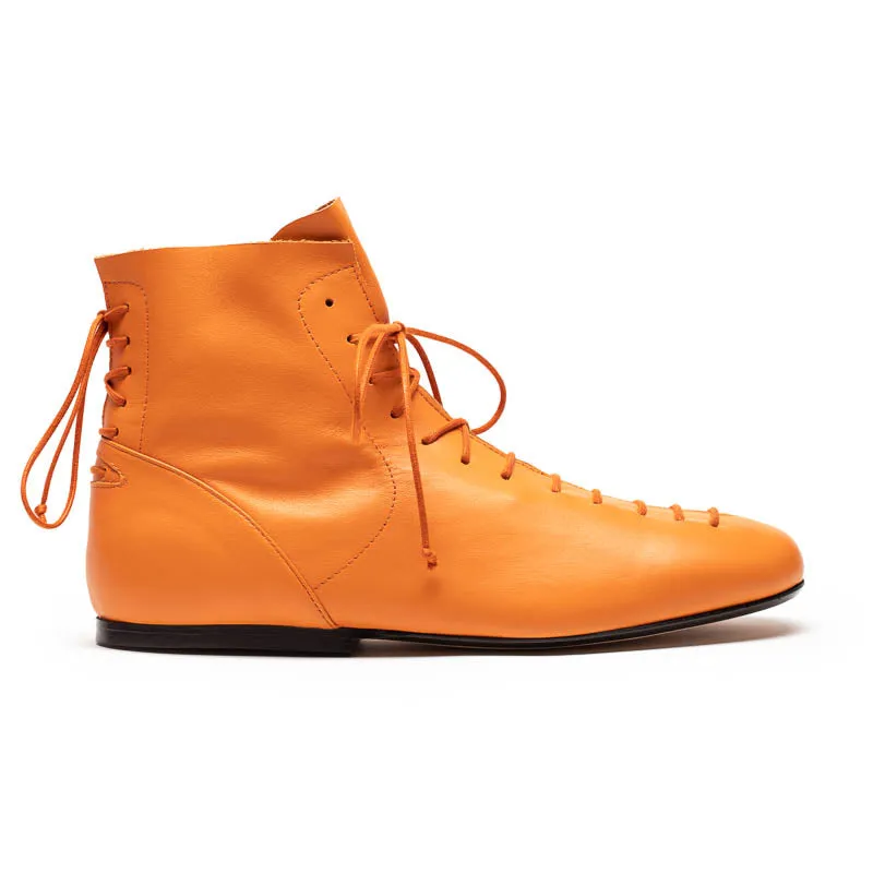 MAGRITTE Tangerine | Leather Boot