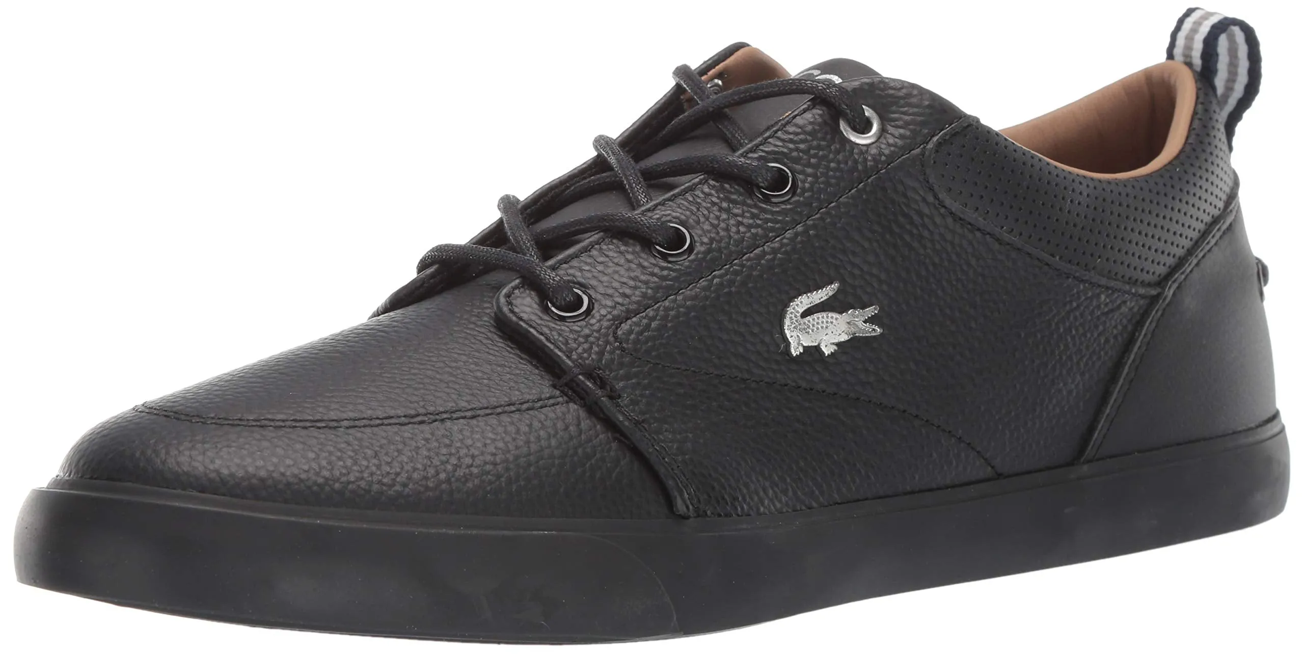 Men's Shoes Lacoste BAYLISS 119 Leather Sneakers 37CMA007302H BLACK