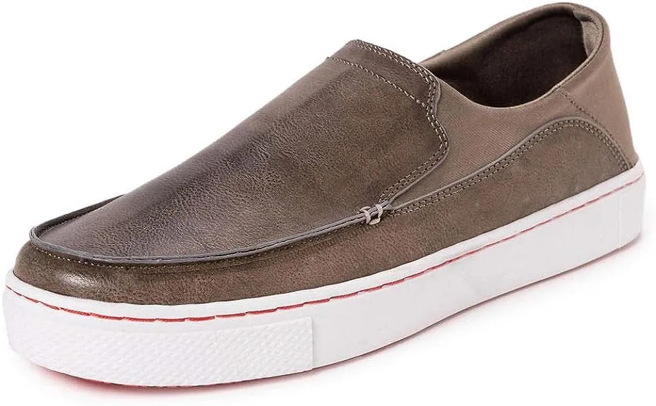 MUK LUKS Men's Park Place Sneaker-Denim Loafer