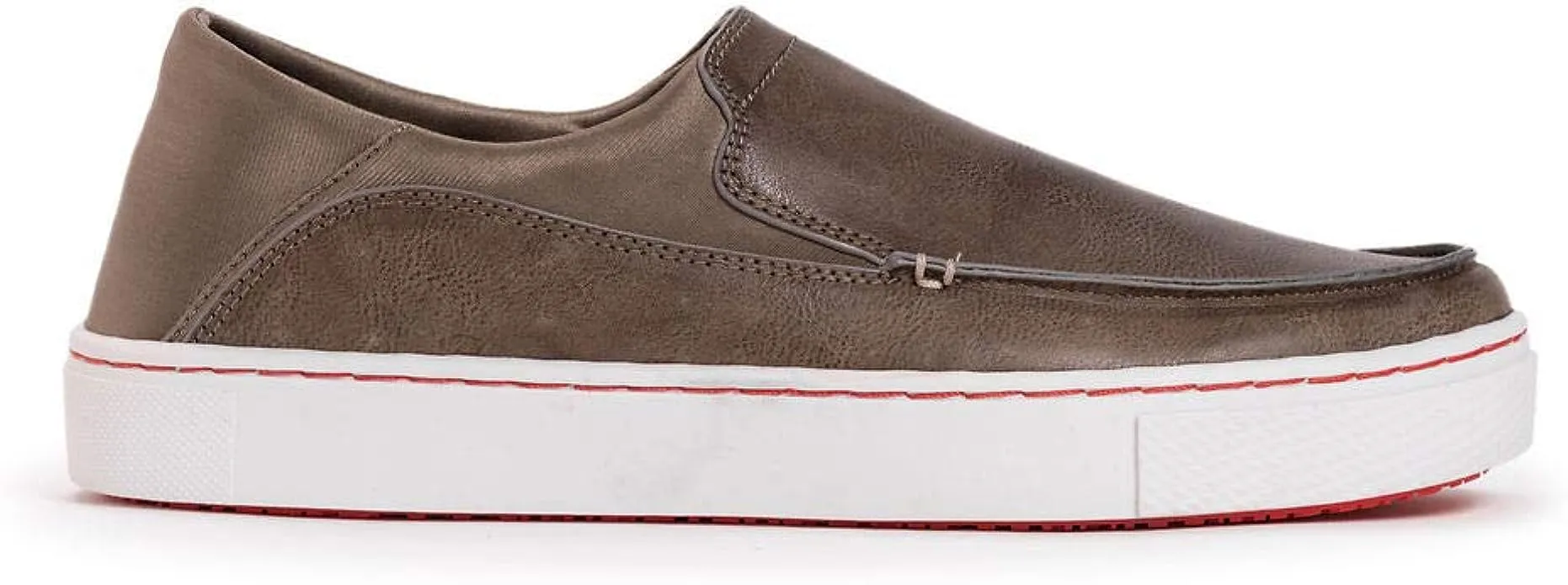 MUK LUKS Men's Park Place Sneaker-Denim Loafer