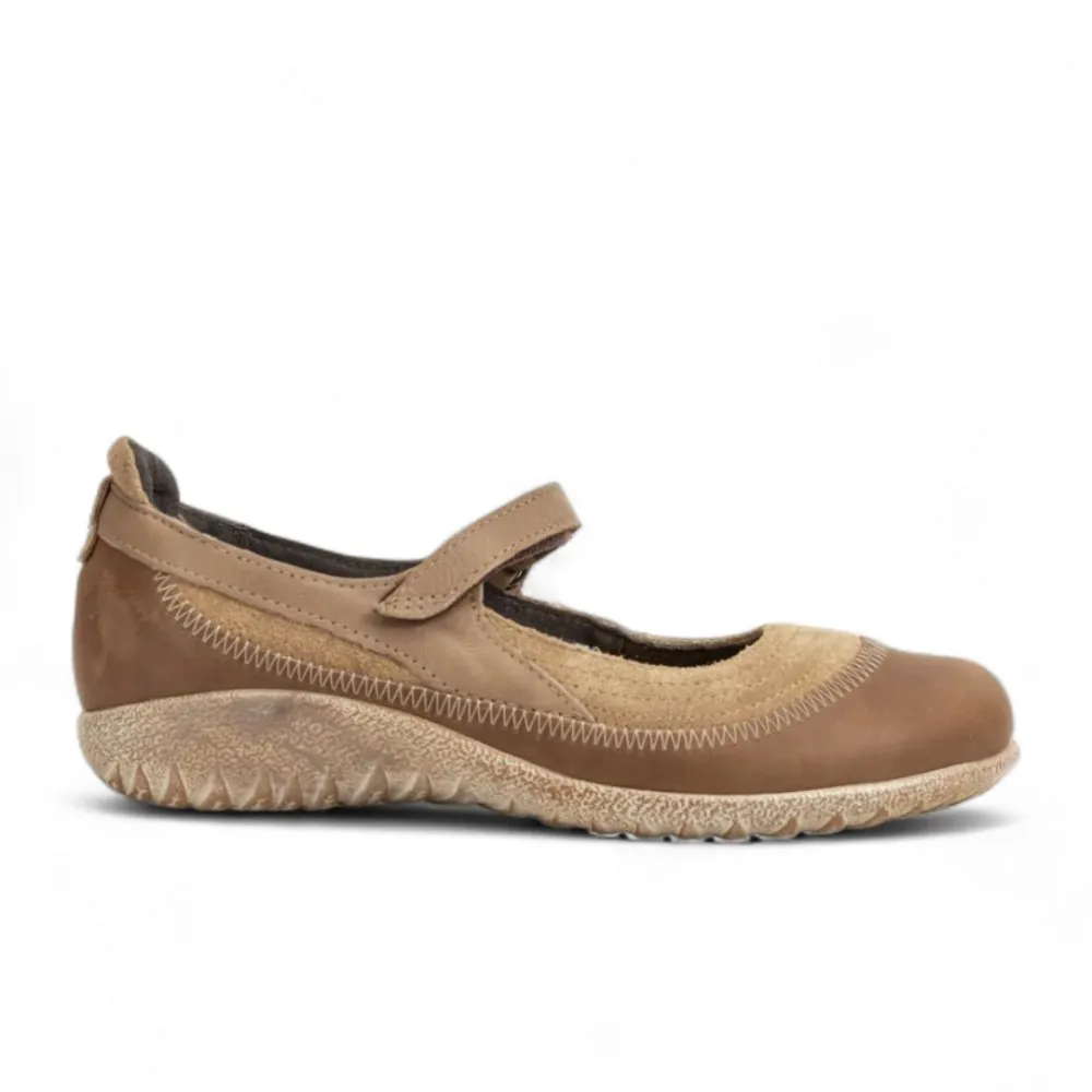 Naot Women's Kirei Wide Width - Bark/Almond/Stone