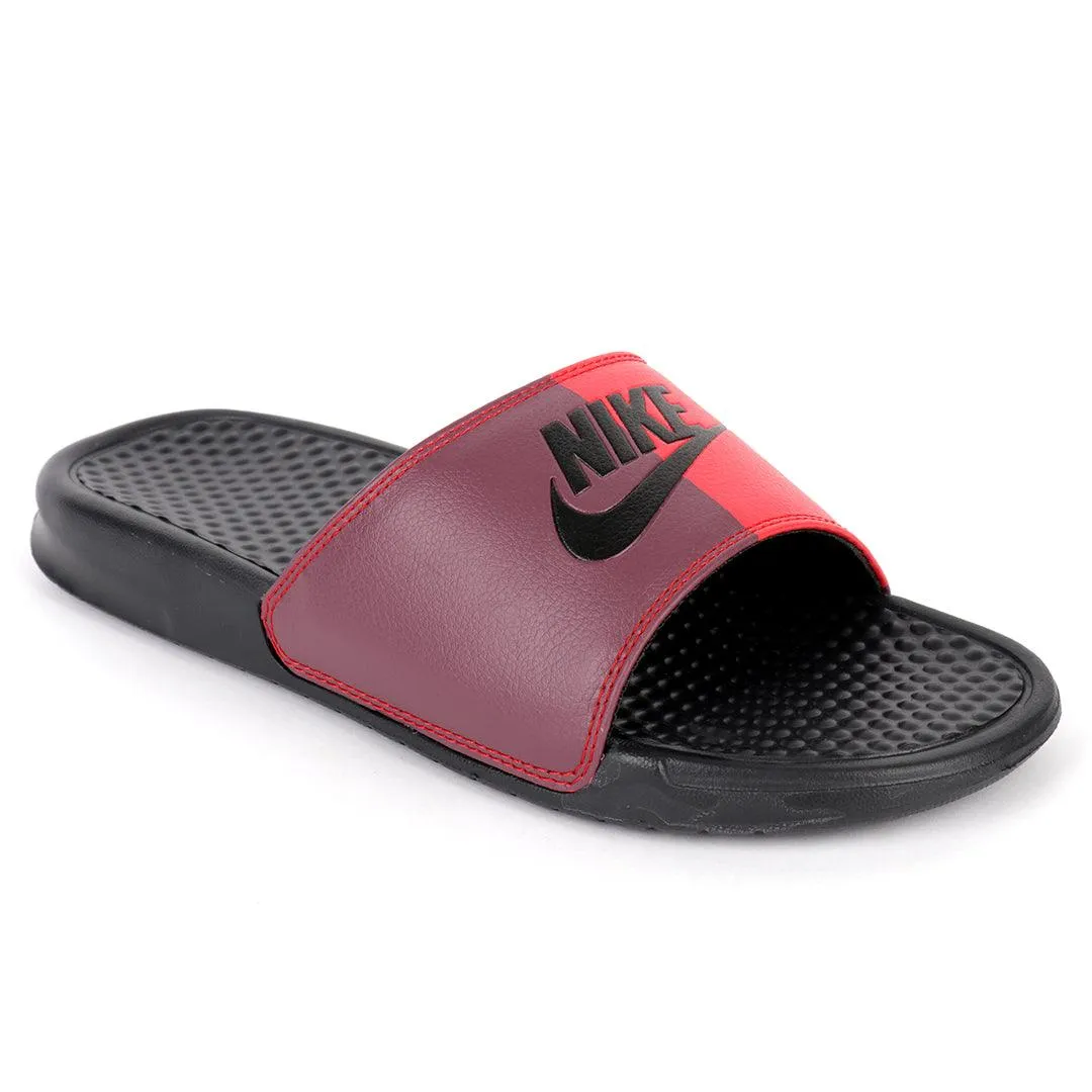 NK Benasi JDI Purple and Red Design Men's Slide