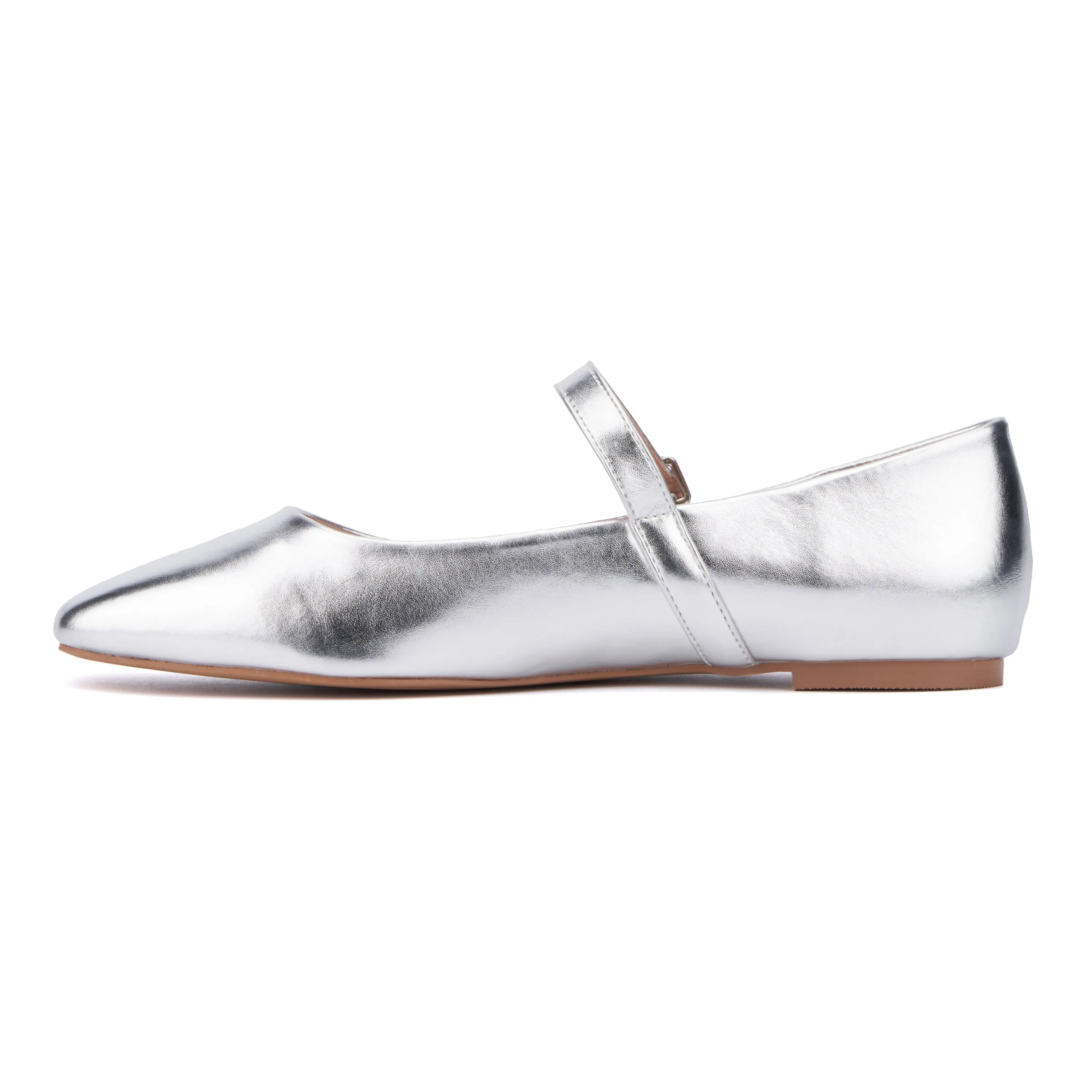 Page Buckle Ballet Flats