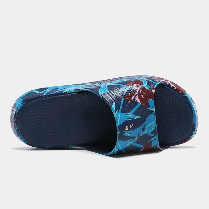 PEAK Men's Taichi Slides - Navy