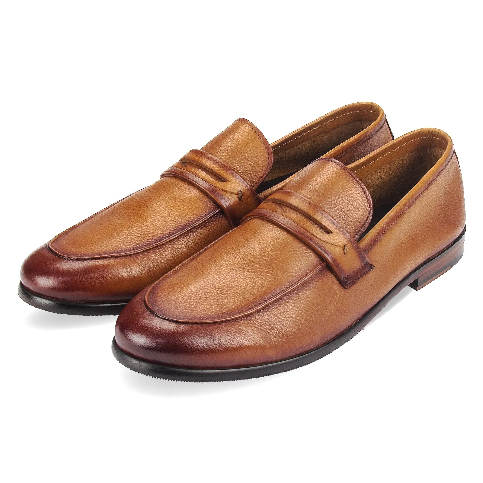 Regal Men's Ultra-flex Milled Leather Penny Loafer