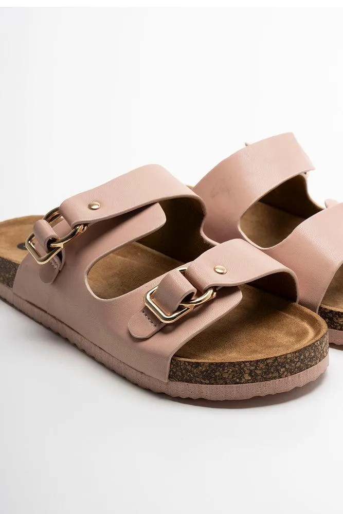 Ring Buckle Health Sandal Pink