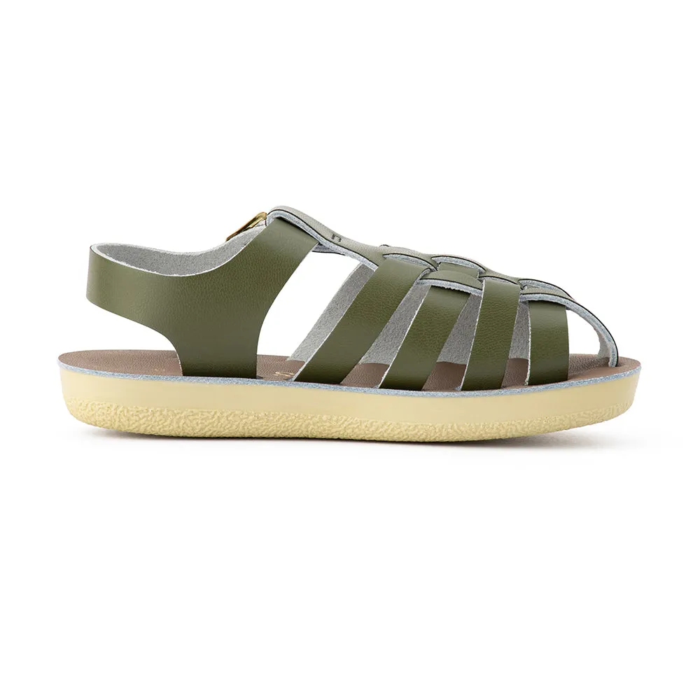 Salt Water Sun San Sailor Childs Sandal - Olive