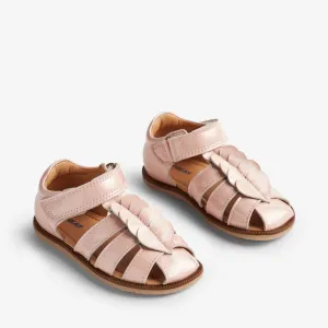 Sandal Closed Toe Hana Patent - rose ballet