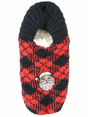 Simply Southern Christmas Santa Sock Slippers