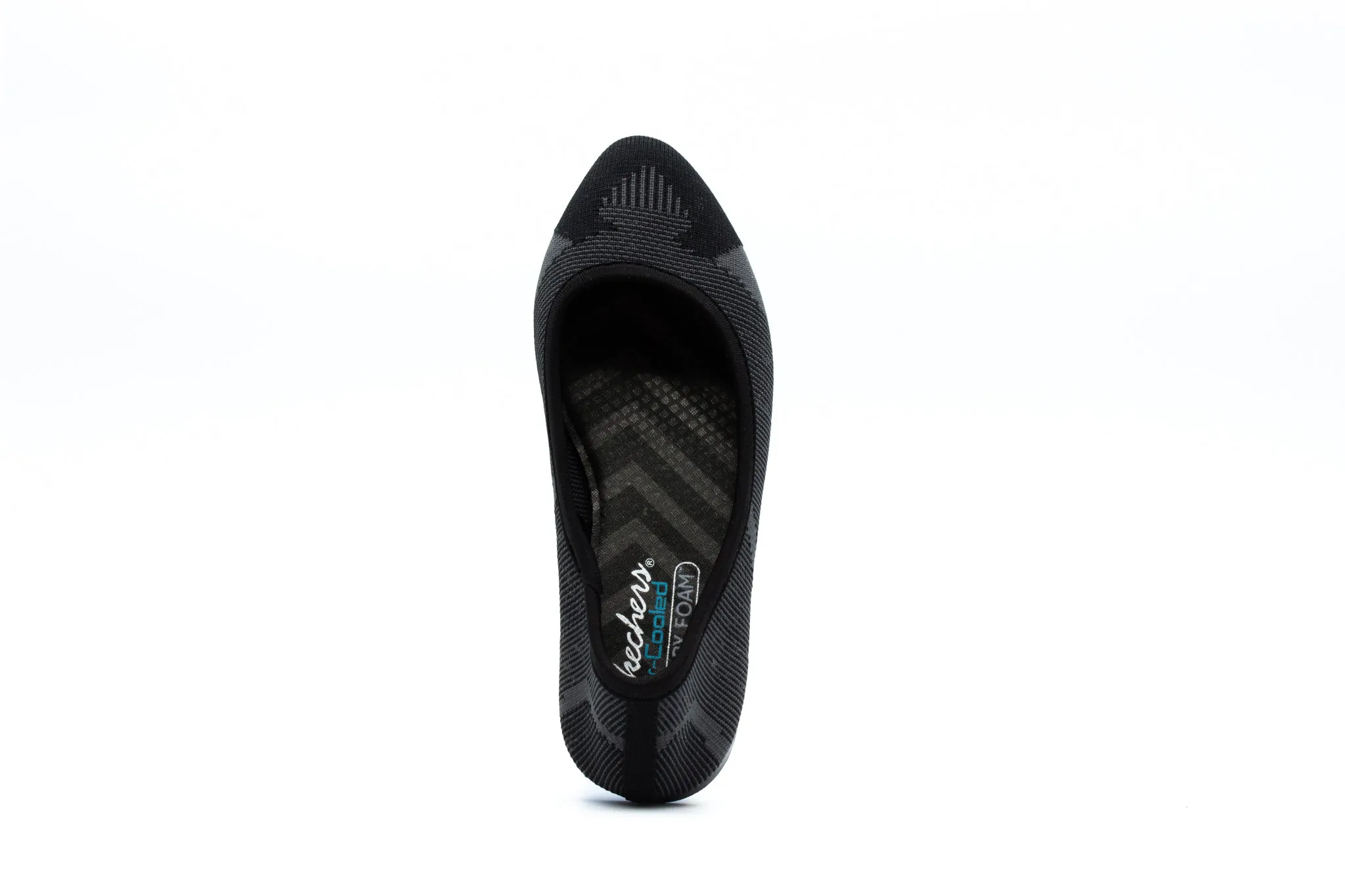 Skechers Cleo-Wham Ballet Flats Black/Charcoal