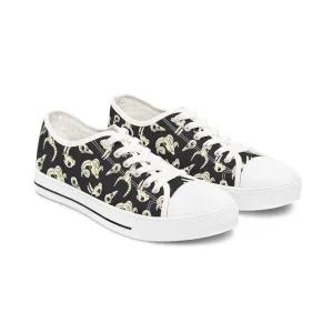 Skulls Women's Low Top Sneakers