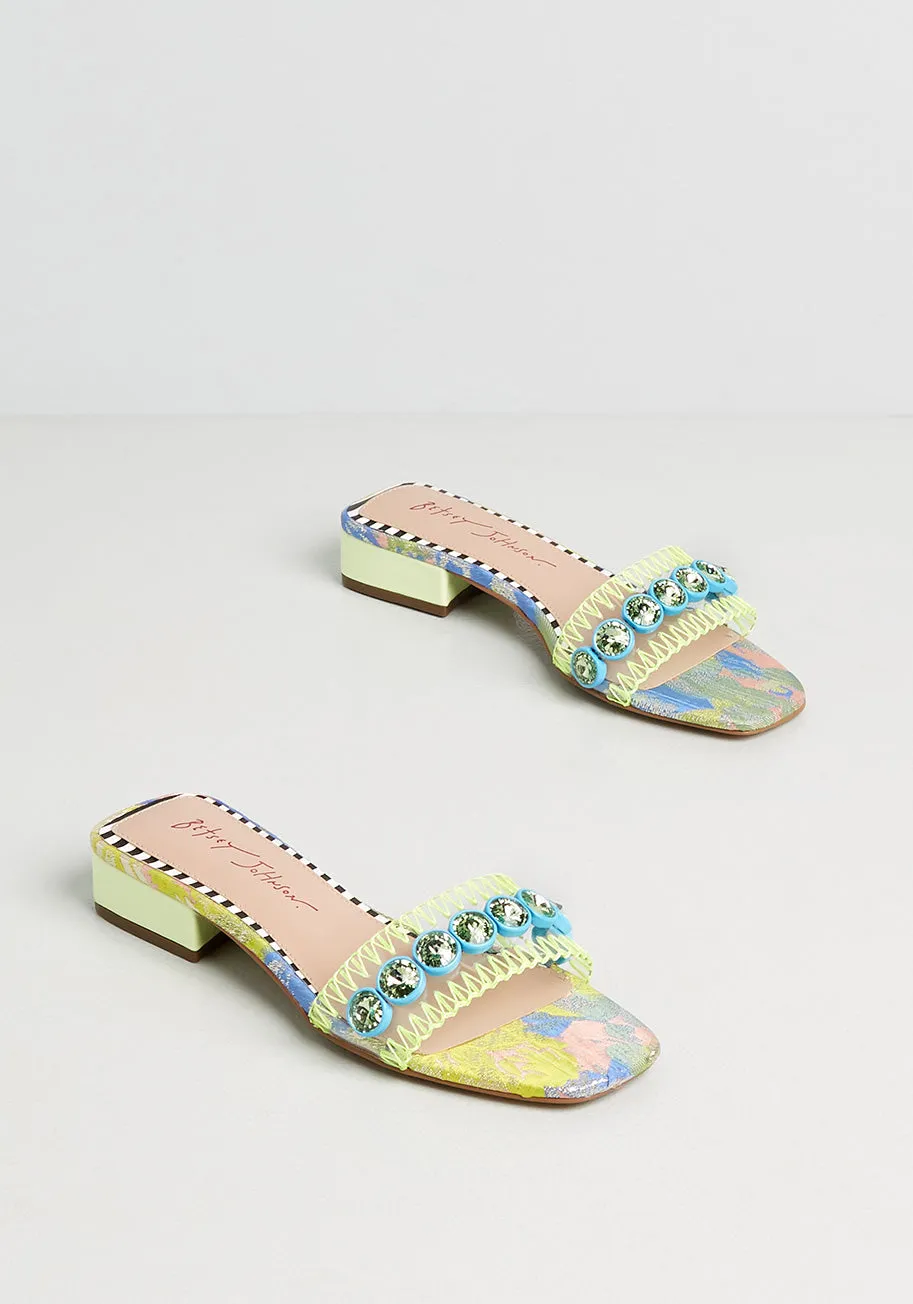 Summer Solstice Hostess Slide Sandal