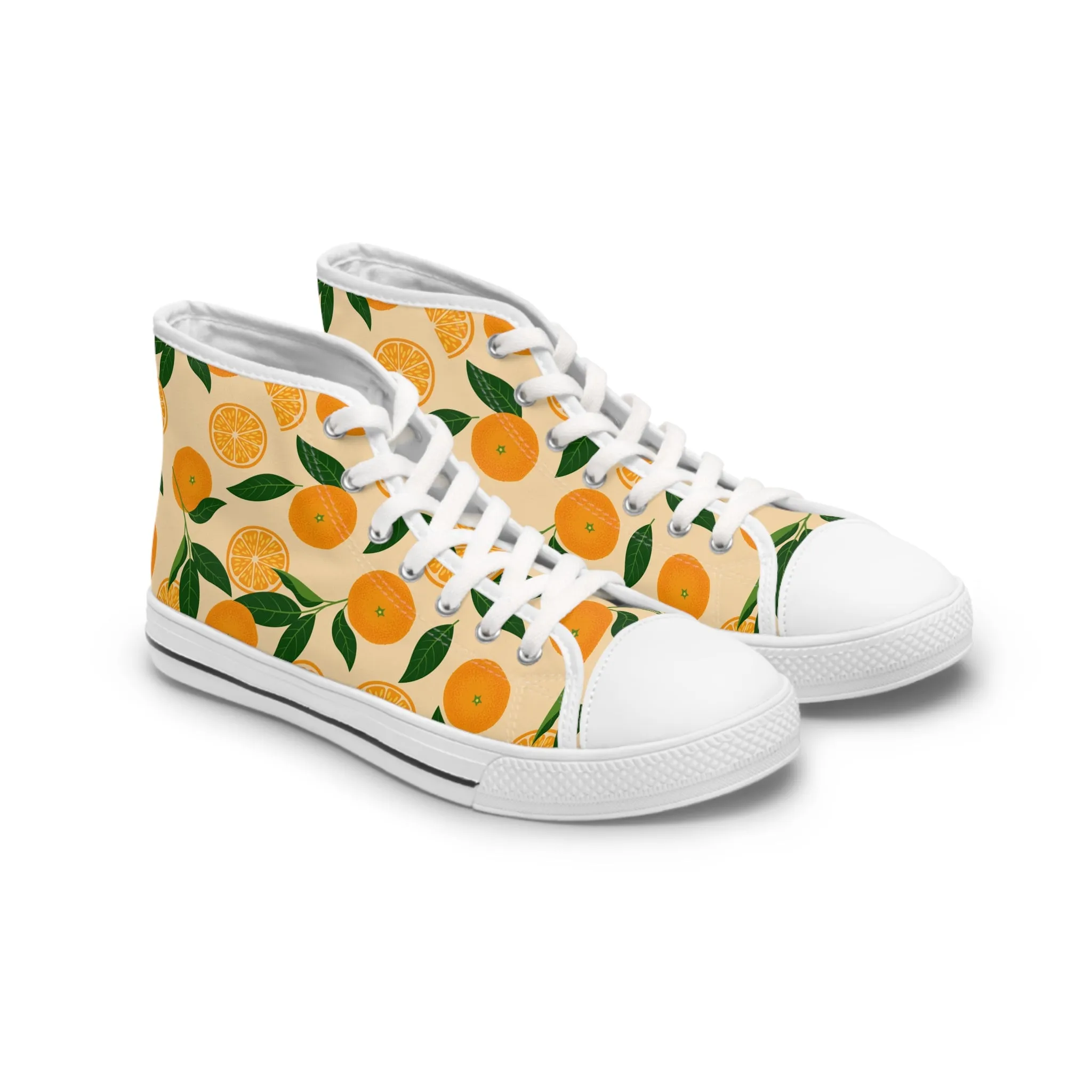 Tangerine Women's High Top Sneakers