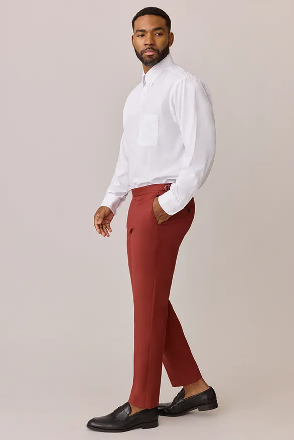 Terracotta Rust Pants | Made To Order