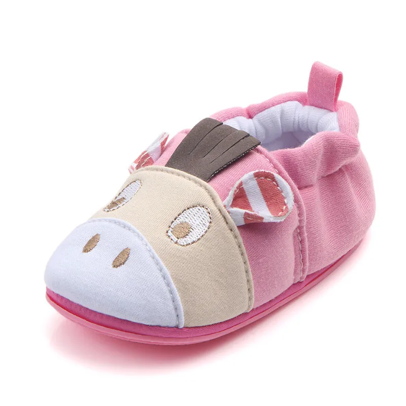 Toddler Slippers with Non-Slip Soft Rubber Soles