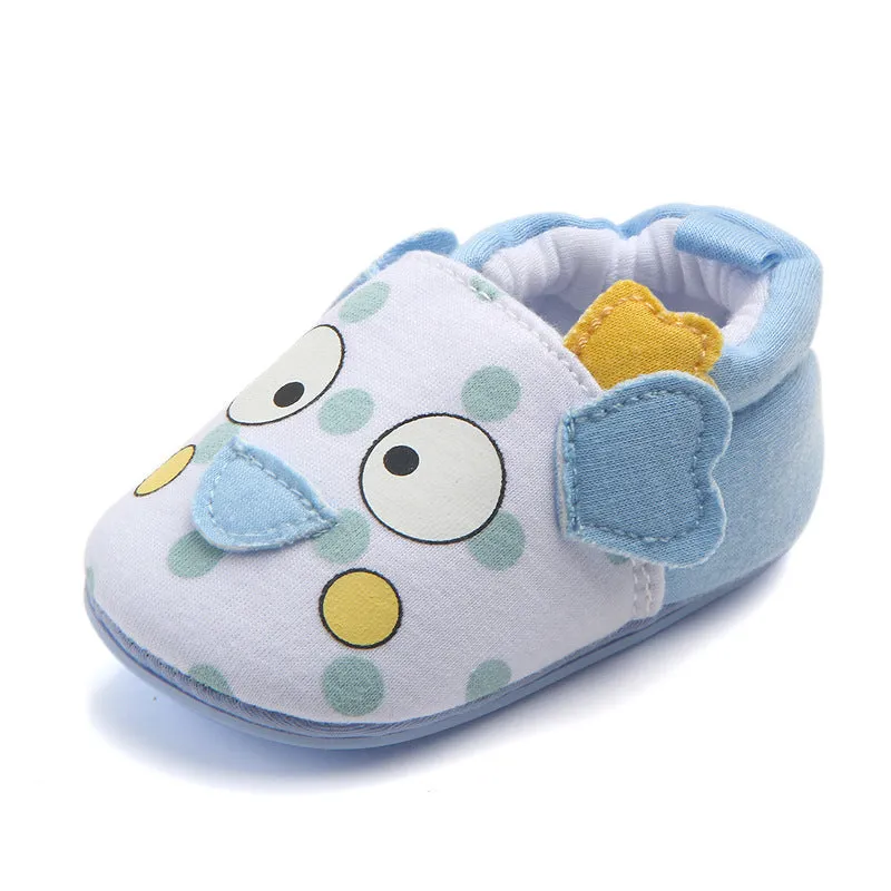 Toddler Slippers with Non-Slip Soft Rubber Soles