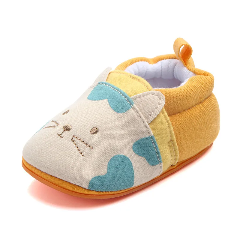 Toddler Slippers with Non-Slip Soft Rubber Soles