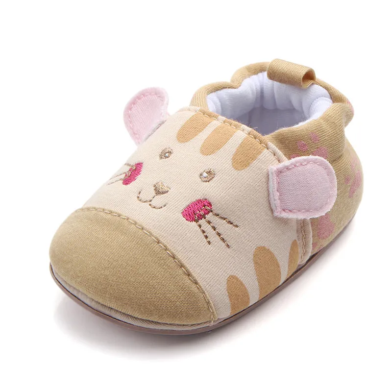 Toddler Slippers with Non-Slip Soft Rubber Soles