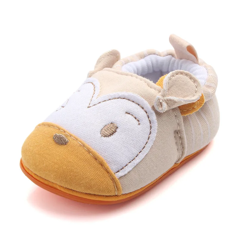 Toddler Slippers with Non-Slip Soft Rubber Soles