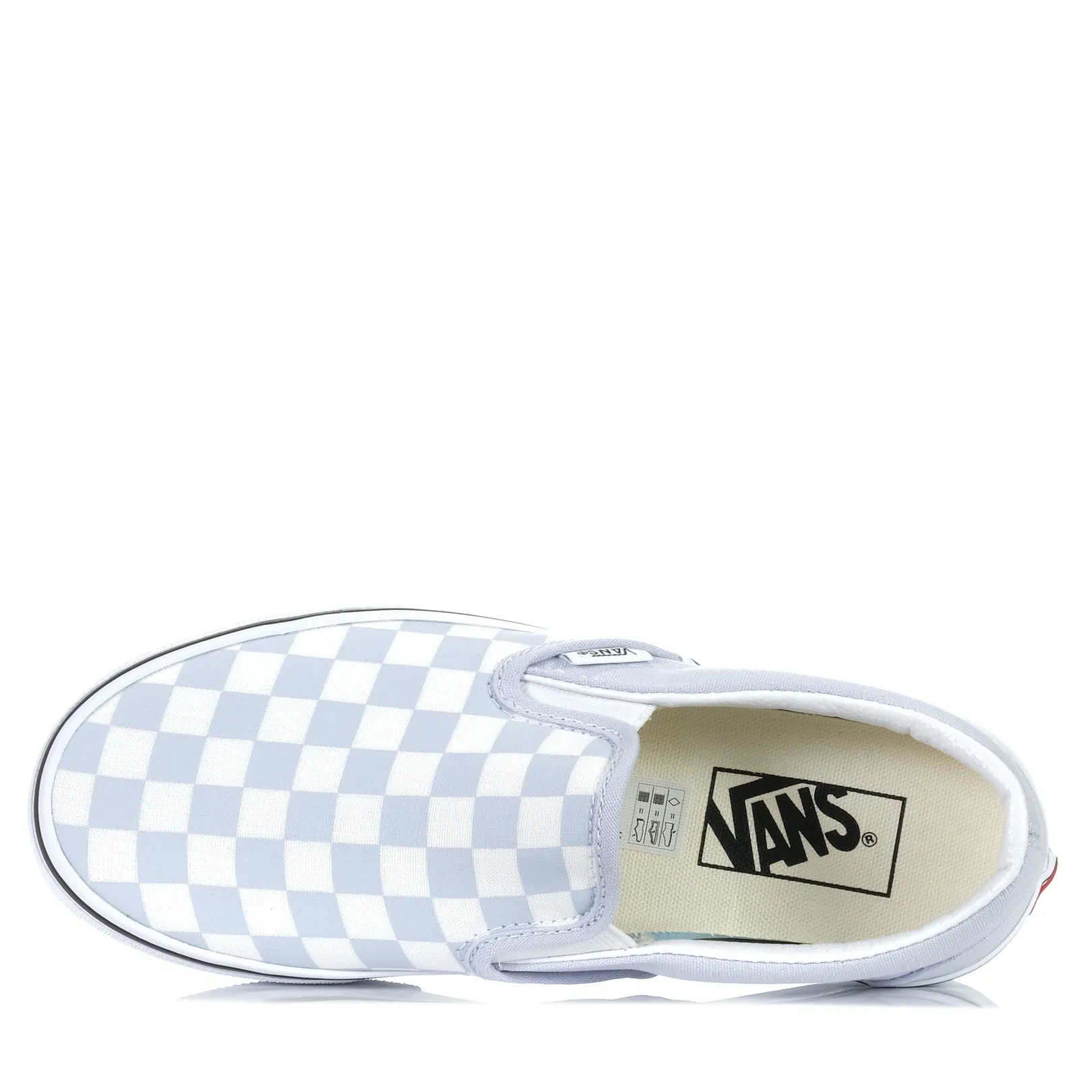 Vans Classic Slip-On Checkerboard Halogen Blue