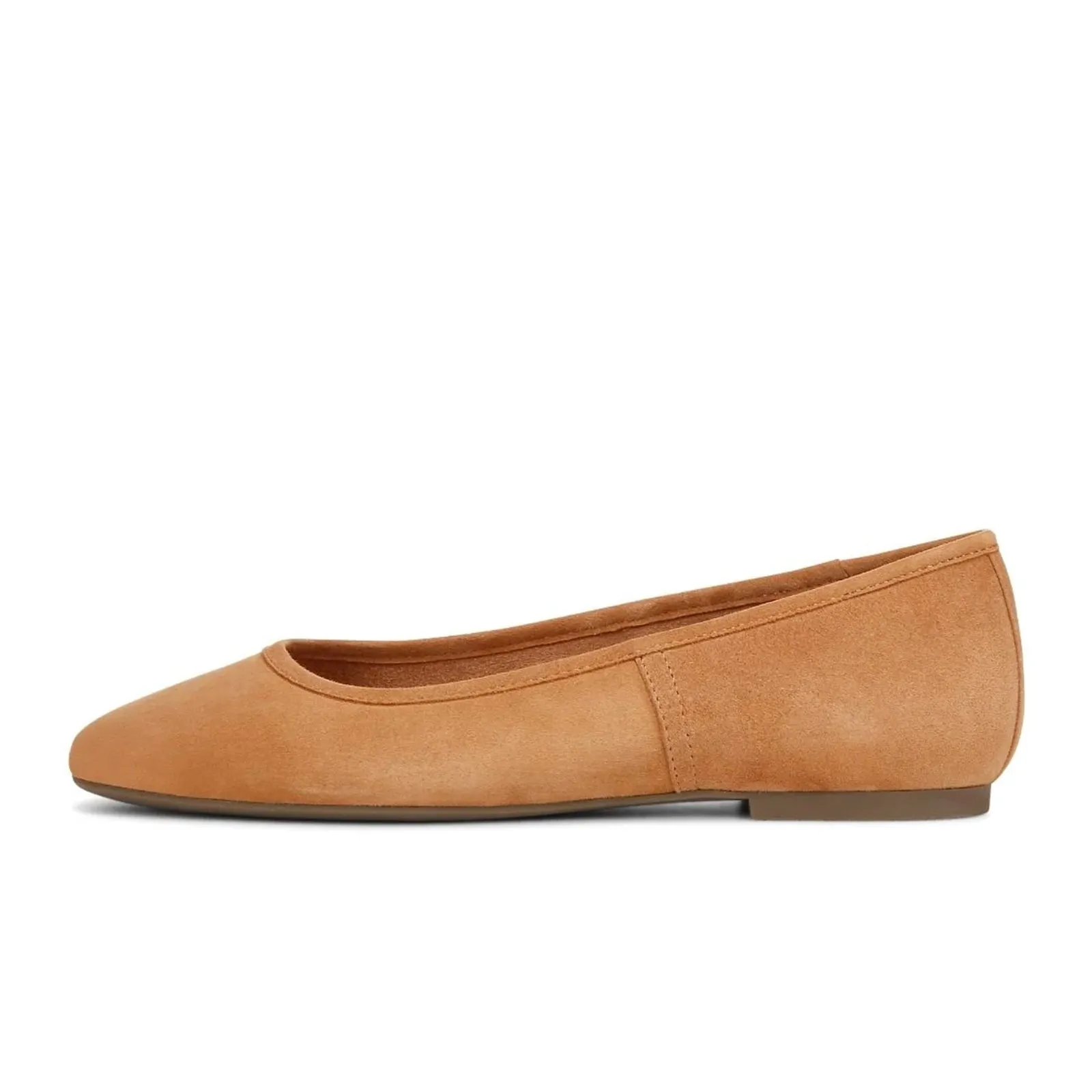 Vionic Orinda Flat (Women) - Brown Suede