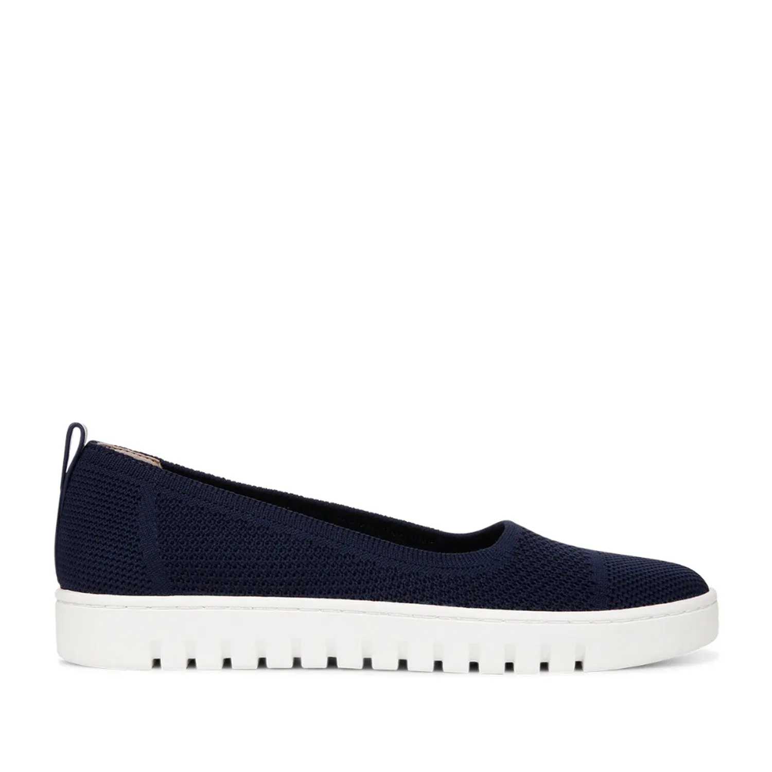 Vionic Women's Uptown Skimmer Flat in Navy