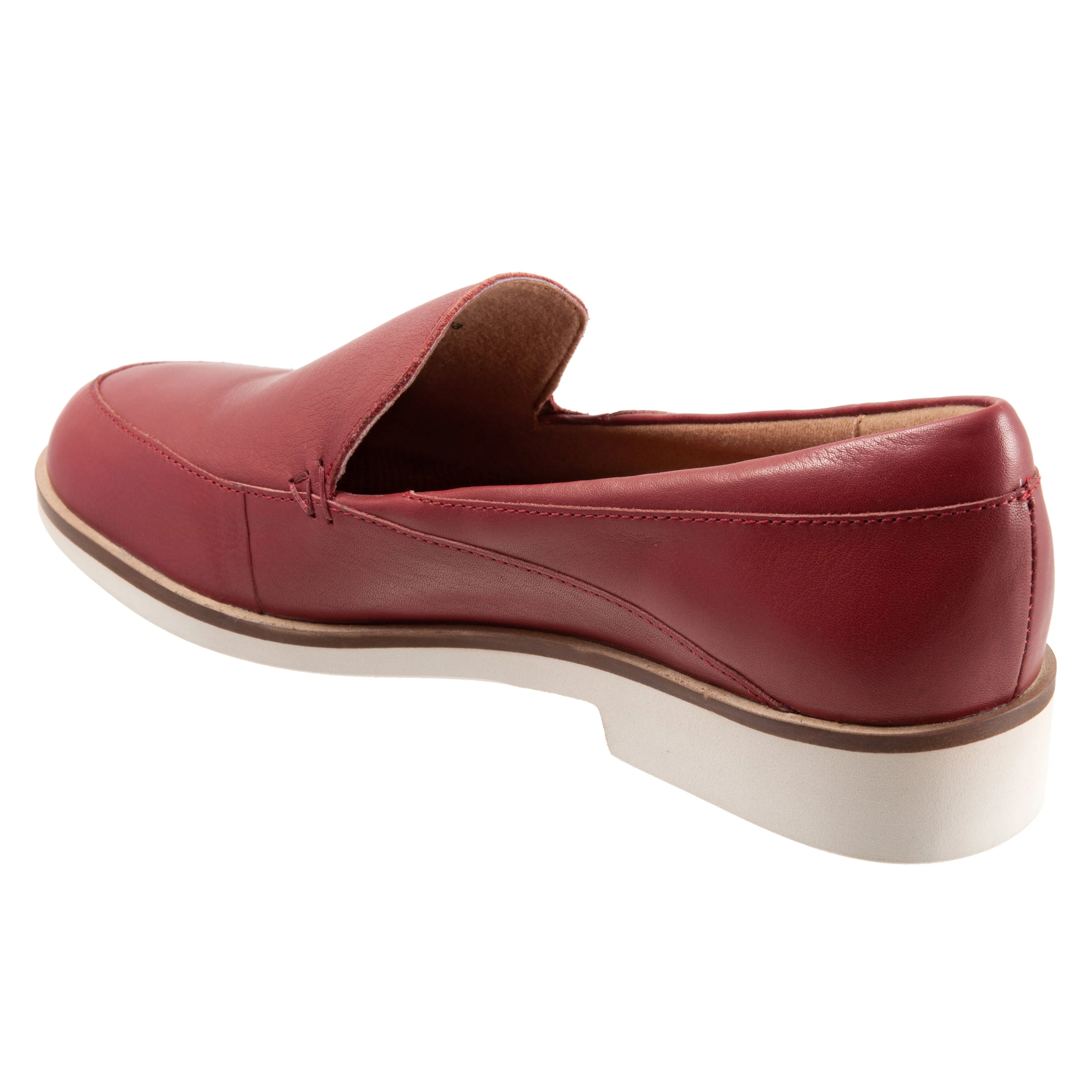 Windsor Red Loafer Slip-on Shoes