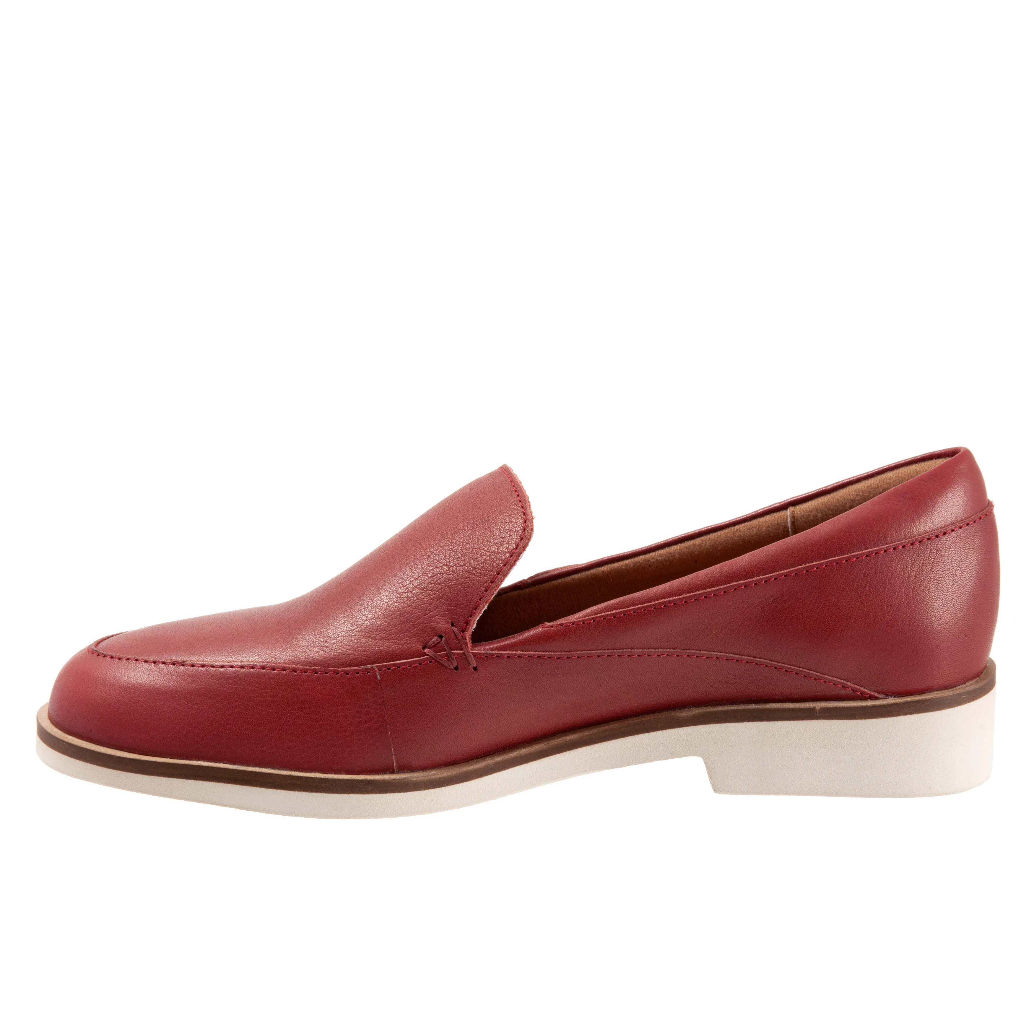 Windsor Red Loafer Slip-on Shoes