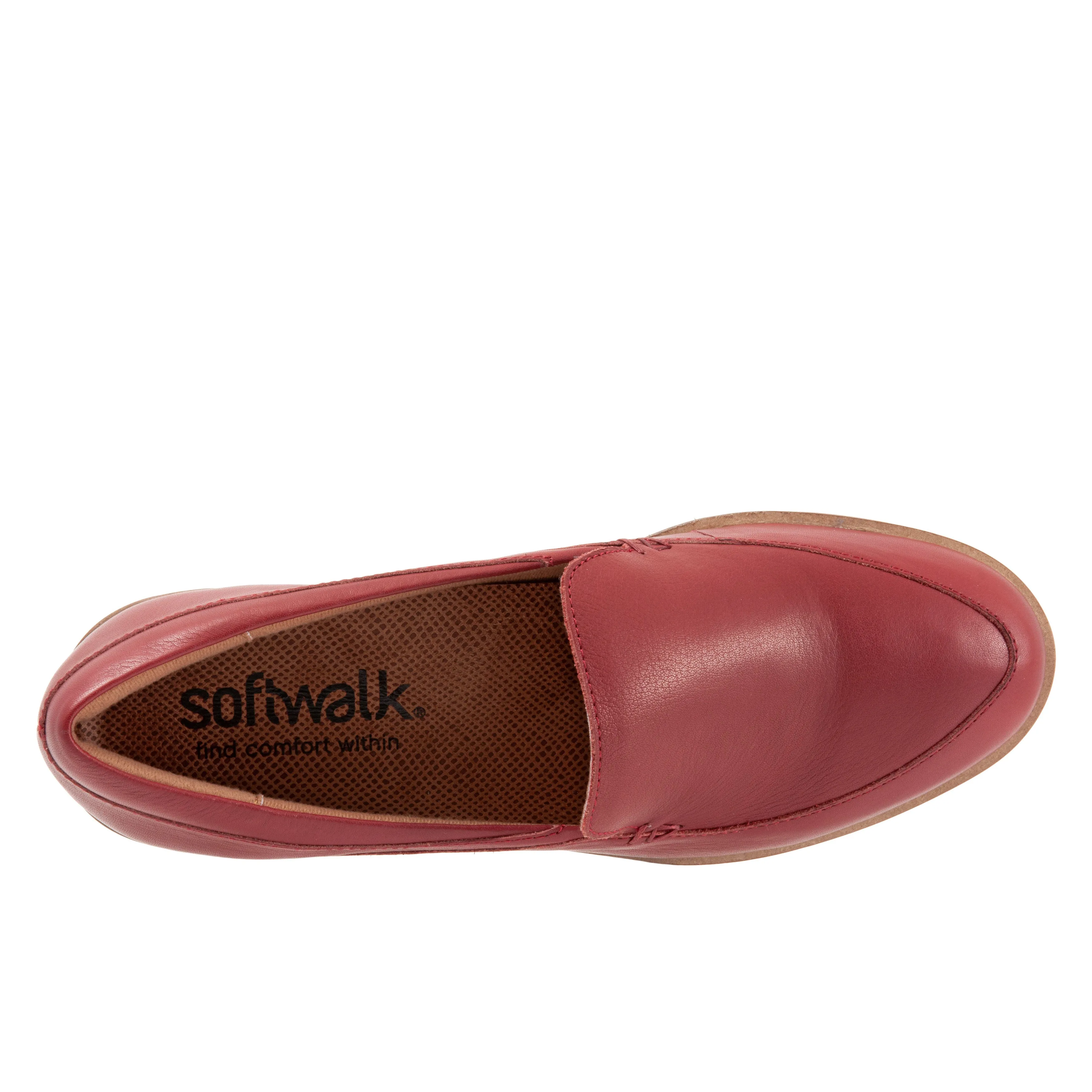 Windsor Red Loafer Slip-on Shoes