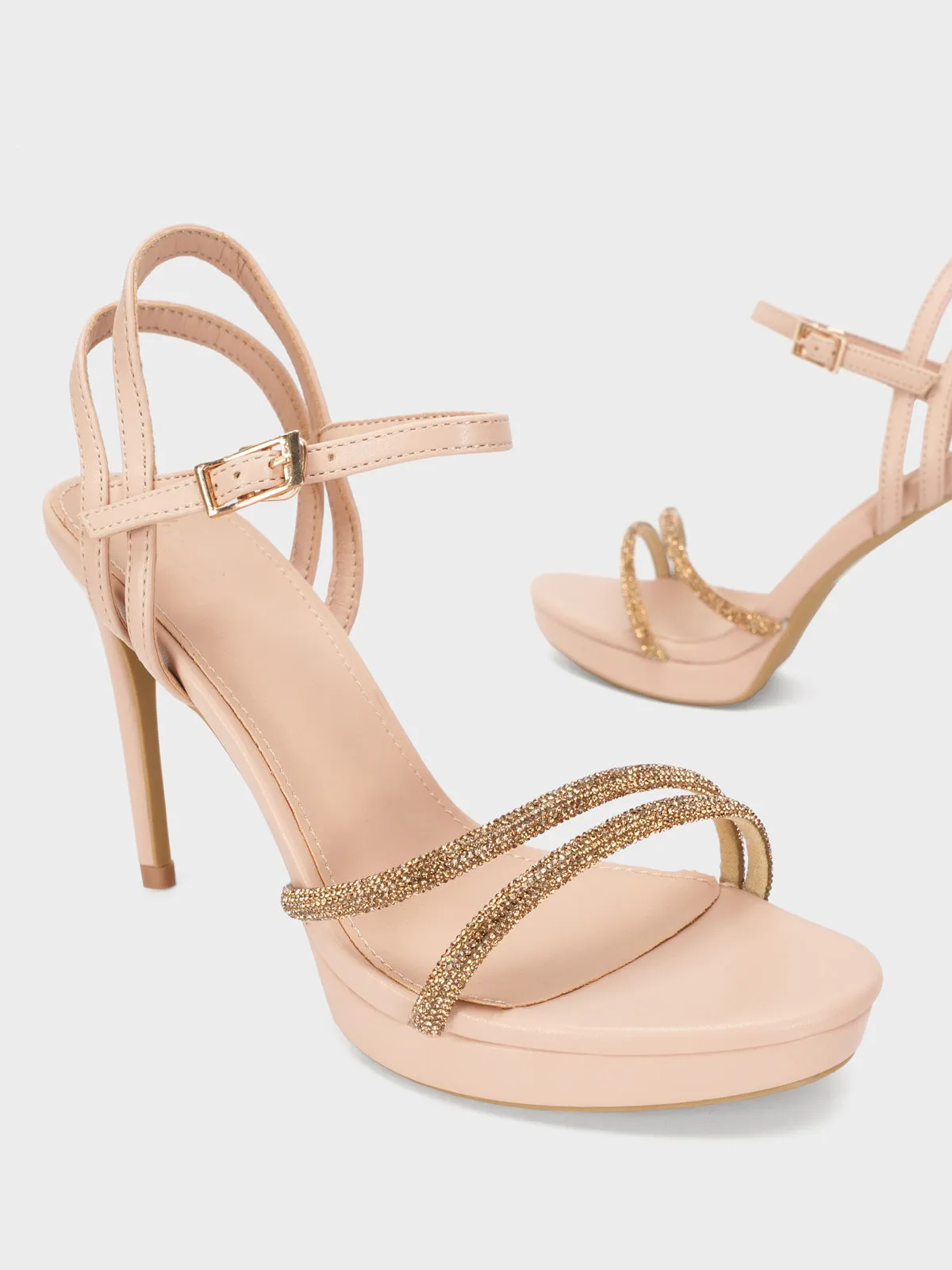 Women's "LOZANO" Embellished Party Sandals