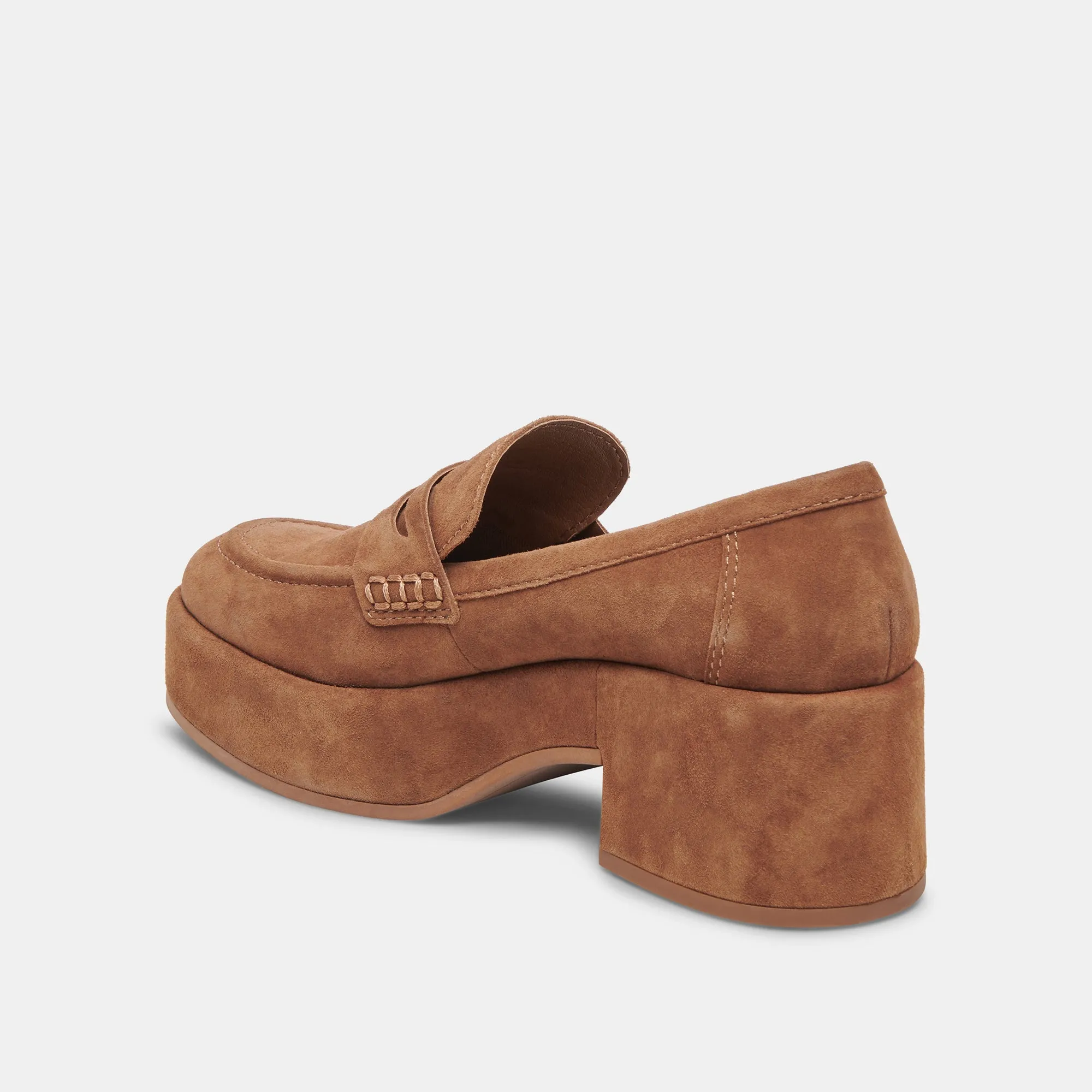 YANNI LOAFERS CHESTNUT SUEDE