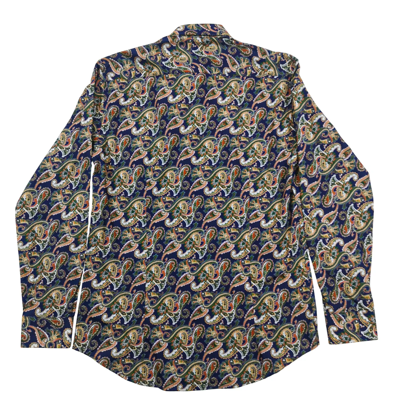 Zuccino Italy Navy Paisley President LS  Shirt